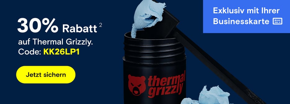 Vorteilscode für Businesskarten-Inhaber zum Warenkorb hinzufügen und sparen