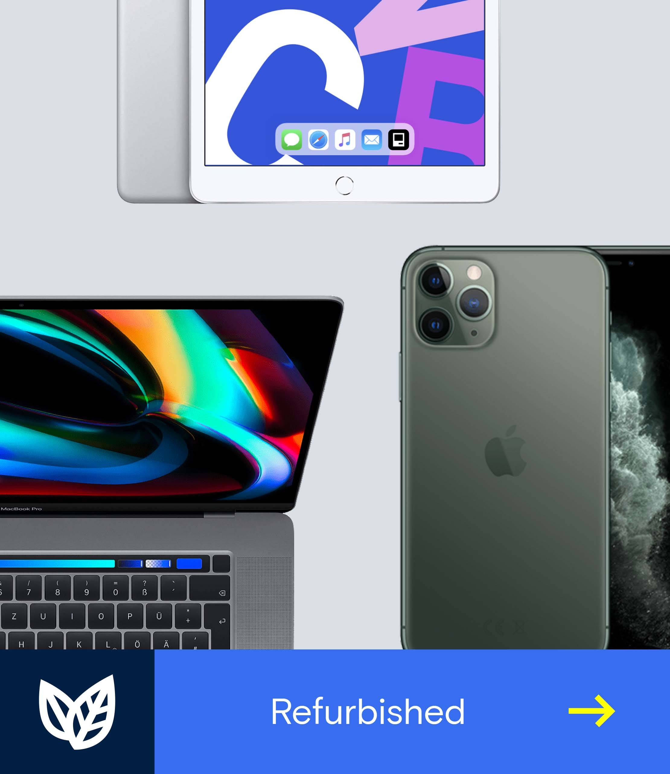 Zur Produktekategorie Refurbished – So gut wie neu