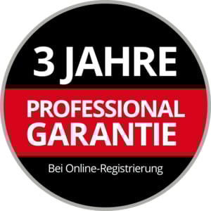 Einhell 3 Jahre PROFESSIONAL Garantie Logo