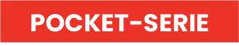 Eine rote Schaltfläche mit dem Text "POCKET-SERIE" 