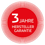 3 Jahre Voltcraft Garantielabel