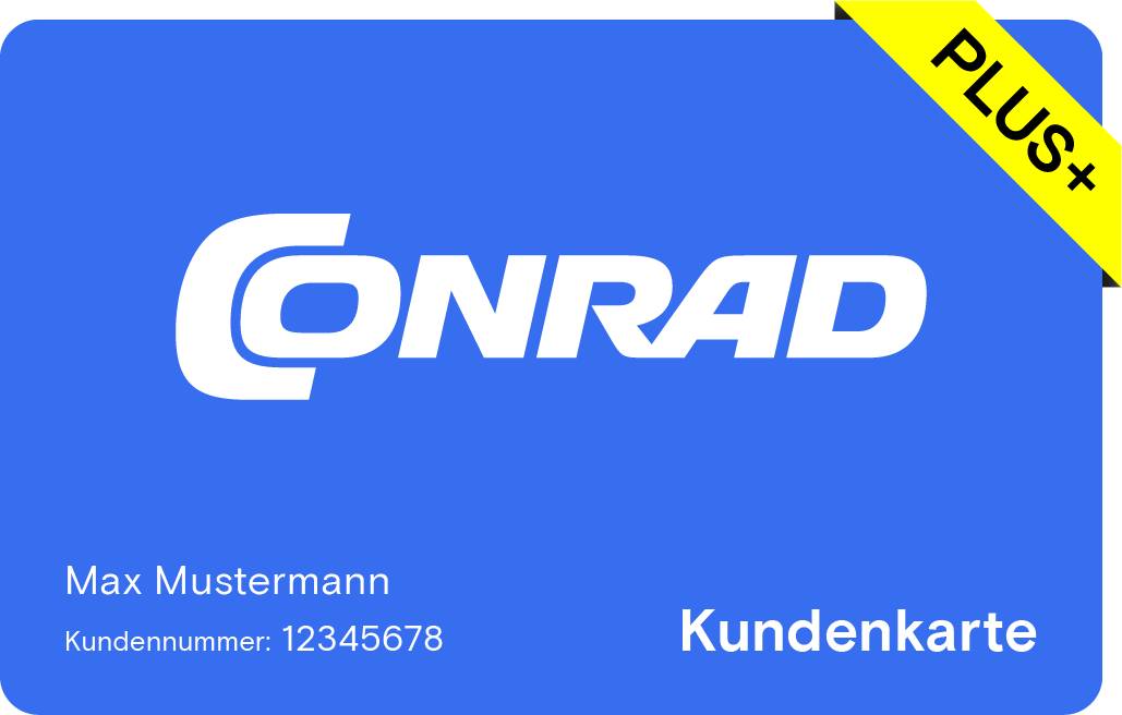 Bild der Conrad Kundenkarte PLUS