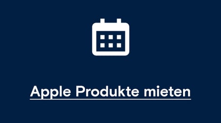 Apple Produkte mieten