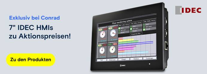 IDEC - 7" HMIs zu Aktionspreisen!