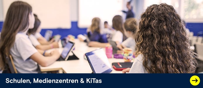 Weiterführende Schulen, Medienzentren & KiTas