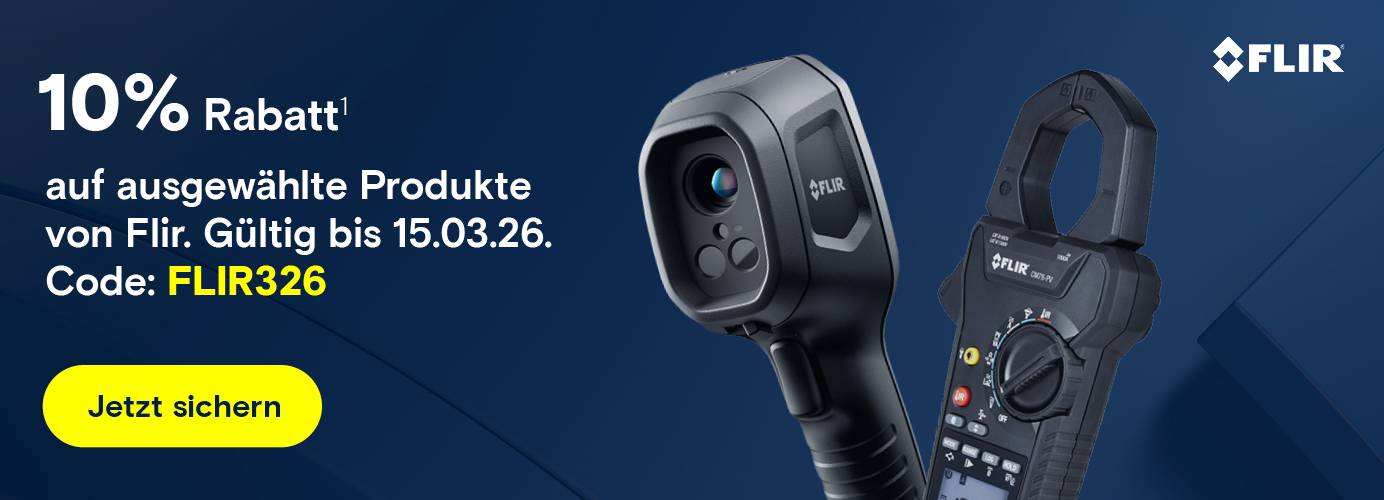 10% Rabatt auf ausgewählte Produkte von Flir