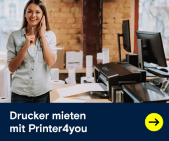 Drucker mieten mit printer4yout