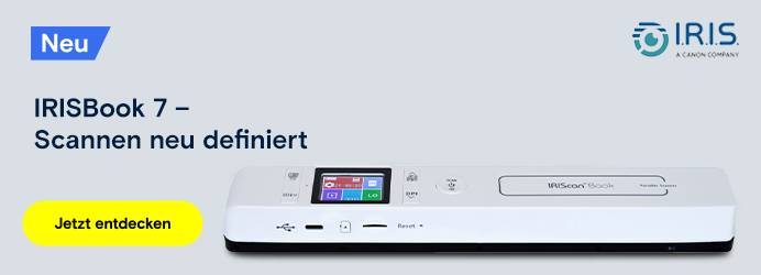 IRISBook 7  - Scannen neu definiert