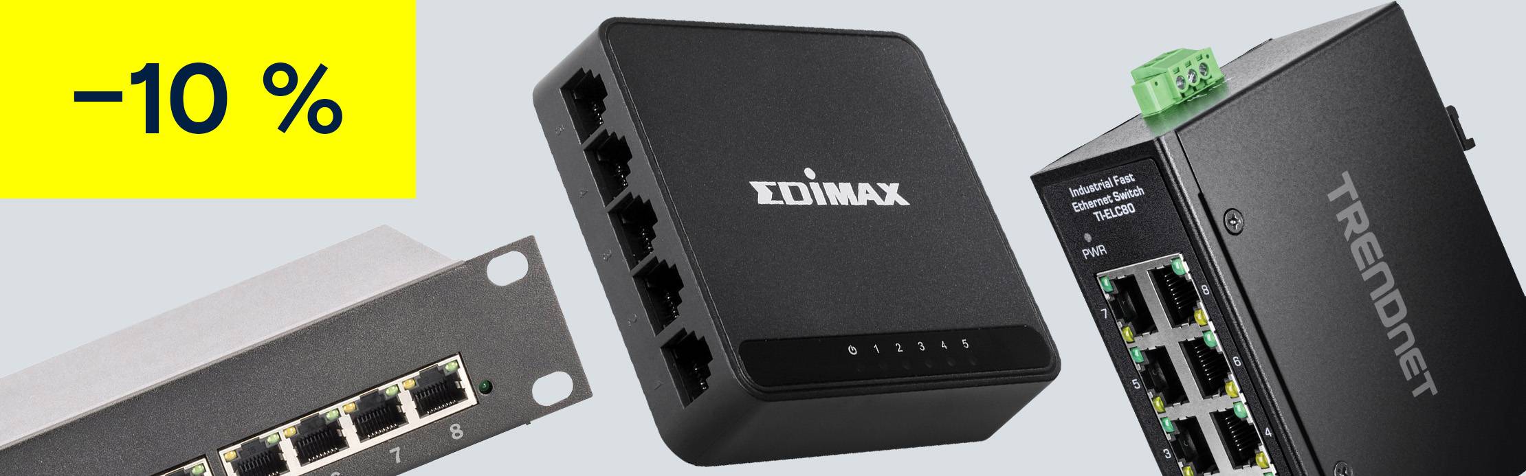 Zur Produktkategorie Netzwerk-Switches