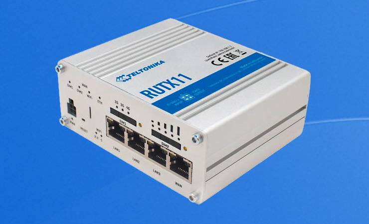 Zur Teltonika – RUTX11 LTE CAT6 Router WLAN, Dual Band WiFi 