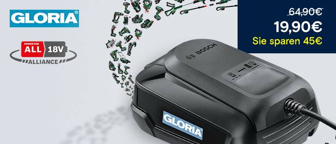GLORIA Akku Starter-Kit