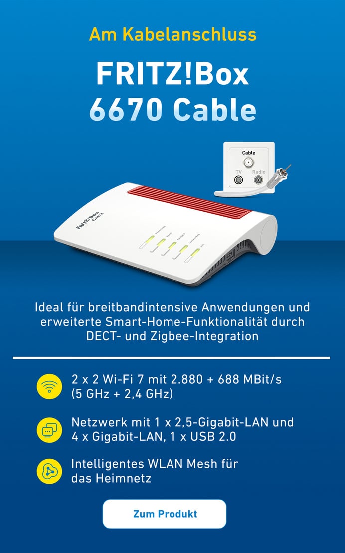 FRITZ!Box 6670 Cable