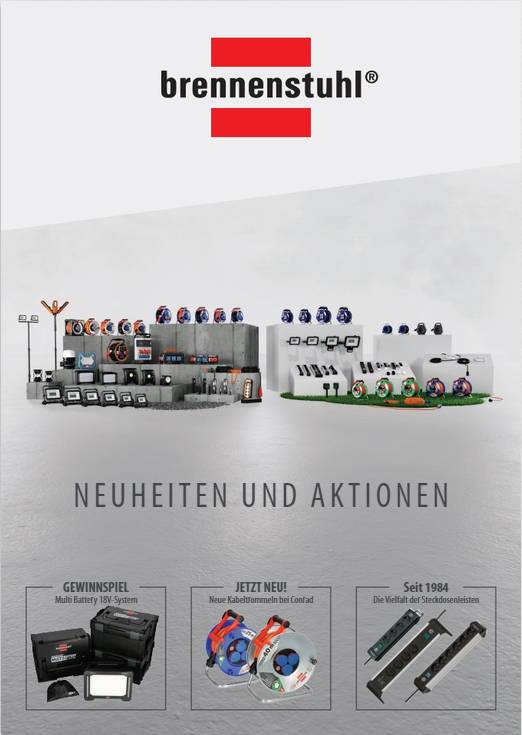 der Link führt zum aktuellen Katalog - brennenstuhl