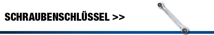 Produktbanner für Brilliant Tools Schraubenschlüssel mit der Abbildung eines silbernen Doppel-Ringratschenschlüssels und einem Link zur Kategorie.
