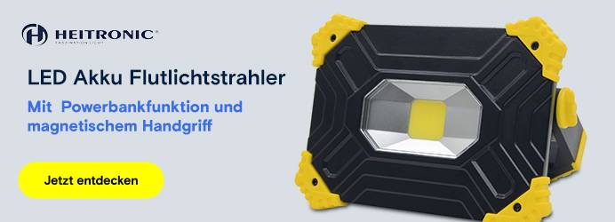 LED Akku Flutlichtstrahler