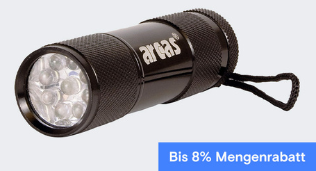 Arcas - Alutaschenlampe LED