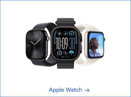Gruppenbild der aktuellsten Apple Watch Modelle
