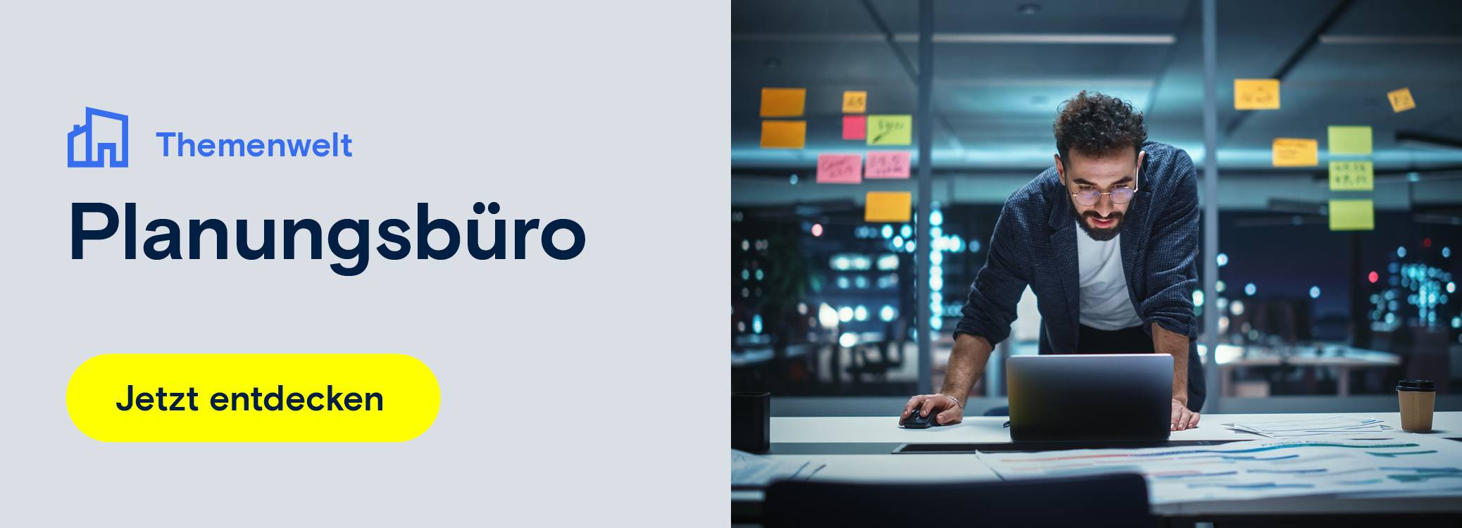 Themenwelt: Planungsbüro entdecken