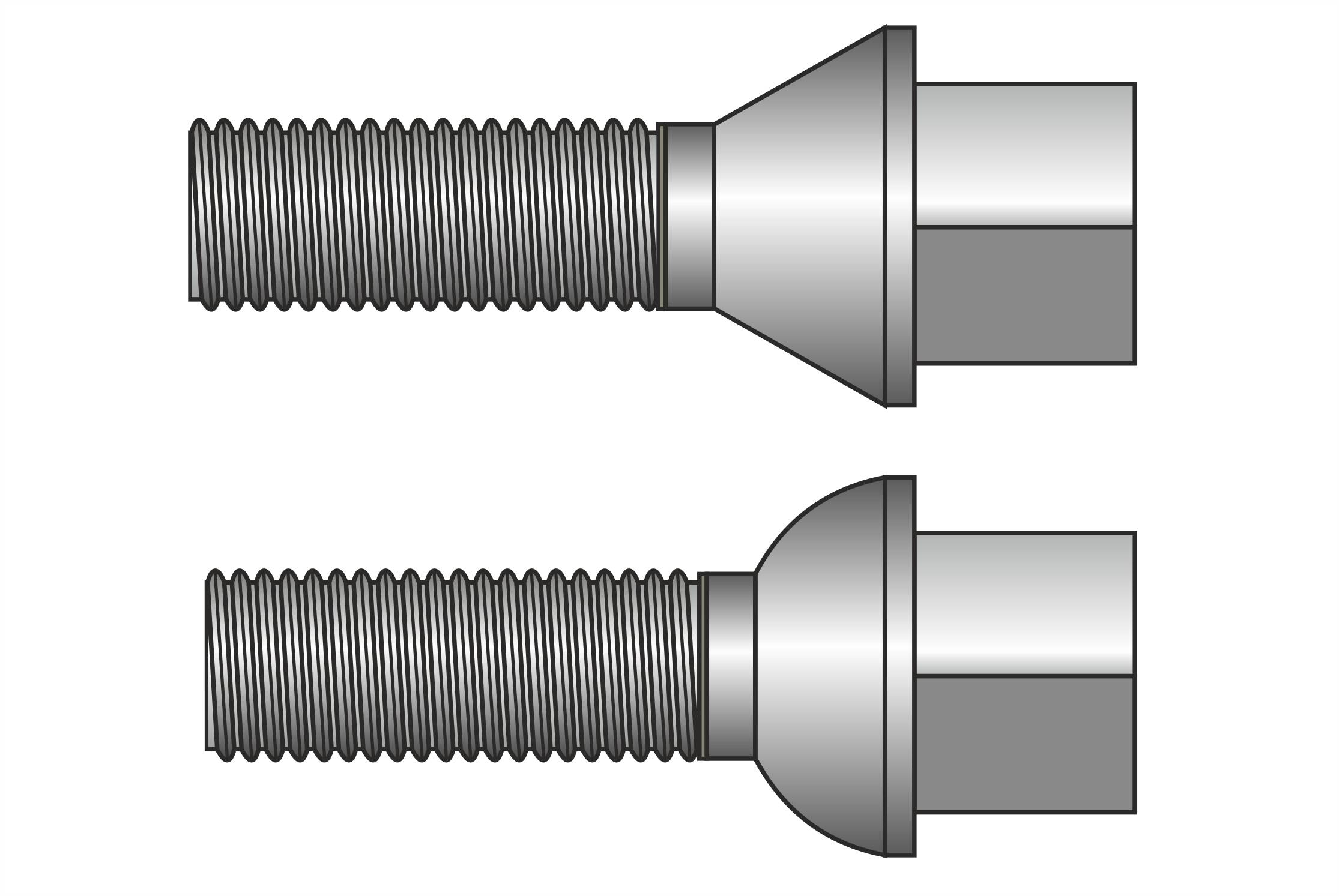Passende Radschrauben / Radmutter bereitlegen