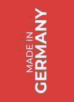Kasten ist rot mit "MADE IN GERMANY"