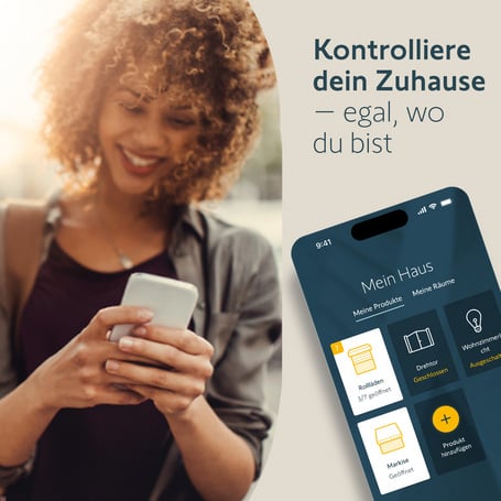 Kontrolliere dein Zuhause - egal, wo du bist