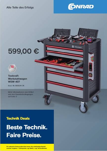 der Link führt zum aktuellen Katalog - Technik Deals