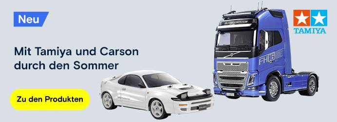 Mit Tamiya und Carson durch den Sommer