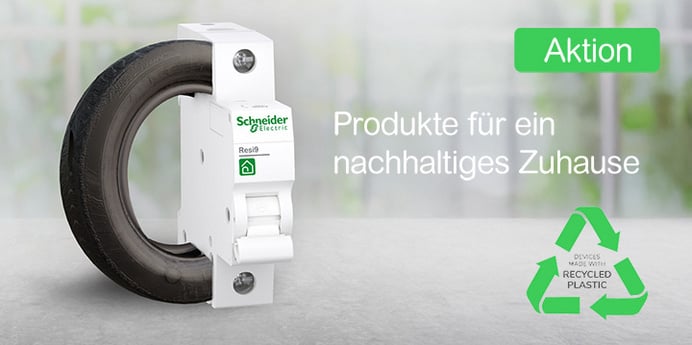 Nachhaltigkeit beginnt zu Hause – Resi9 Reiheneinbaugeräte.