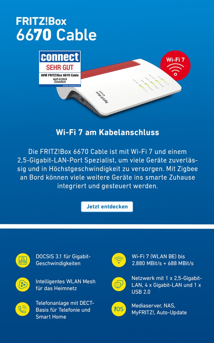 FRITZ!Box 6670 Cable