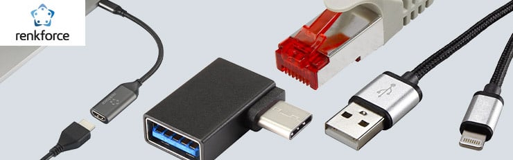 Renkforce - Kabel, Stecker und Adapter →