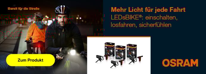 Fahrradbeleuchtung Osram Automotive 