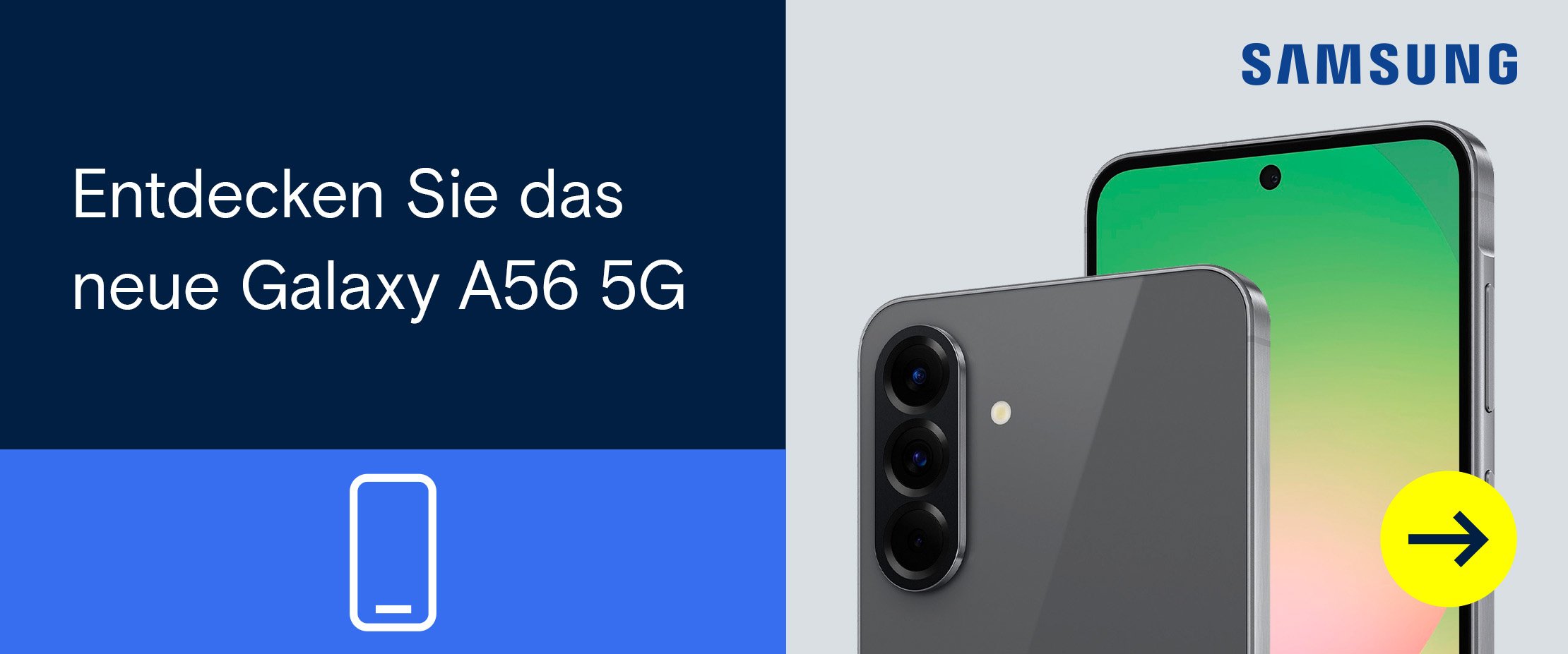Zur Produktübersicht vom Samsung Galaxy A56 5G