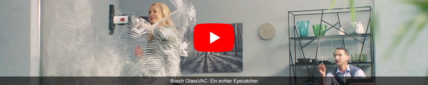Bosch GlassVAC: Ein echter Eyecatcher