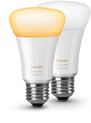 Ampoule connectée PHILIPS Hue White Ambiance E14 Luster 5.1W