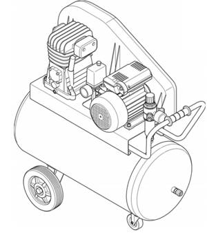 COMPRESSEUR A AIR Pump'in HOME/TANK - Pistolet de nettoyage pour compresseur  - Private Sport Shop