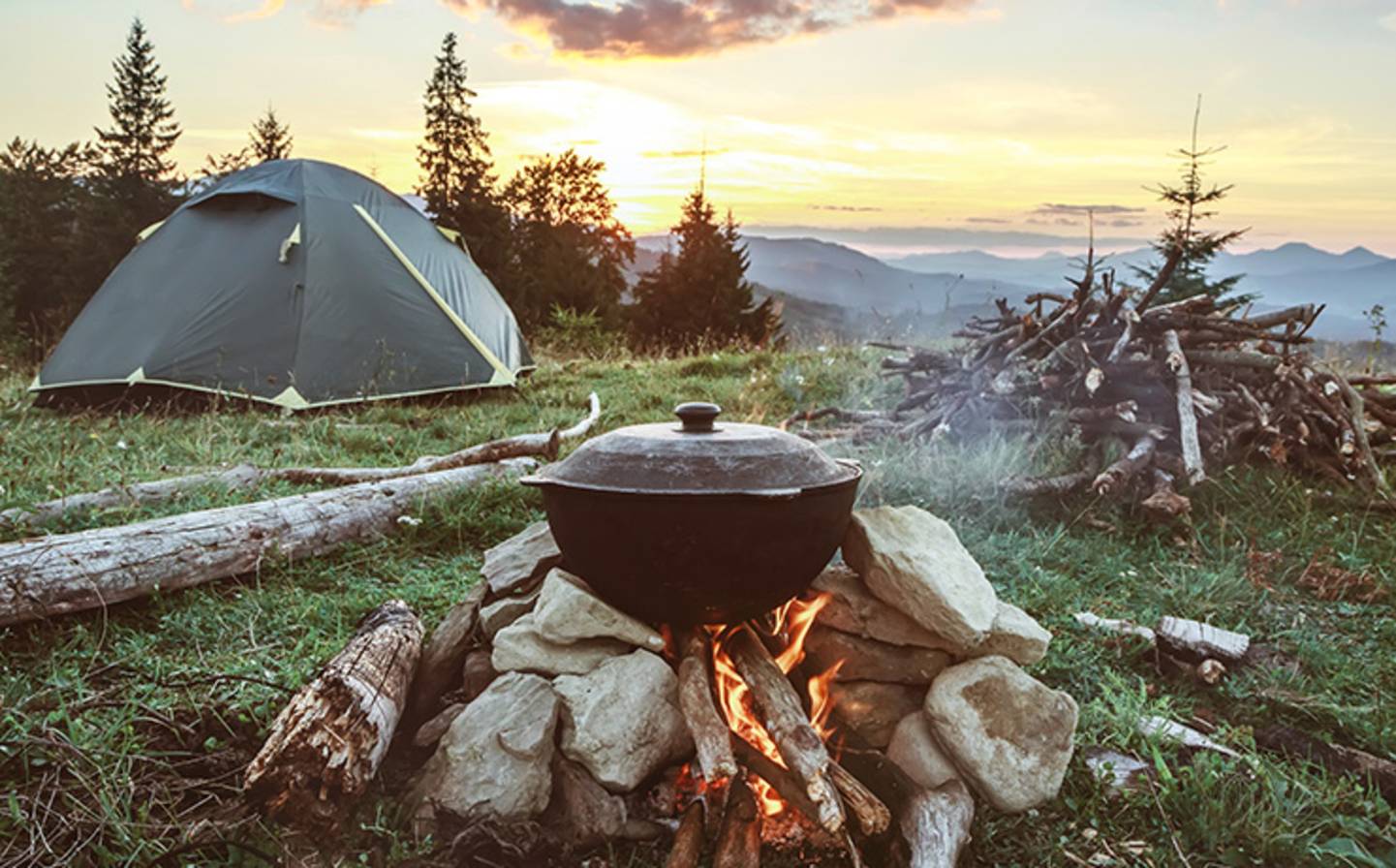 Sommer Aktivität - Lagerfeuerstimmung »