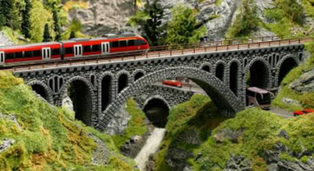 Modelleisenbahnbrücke