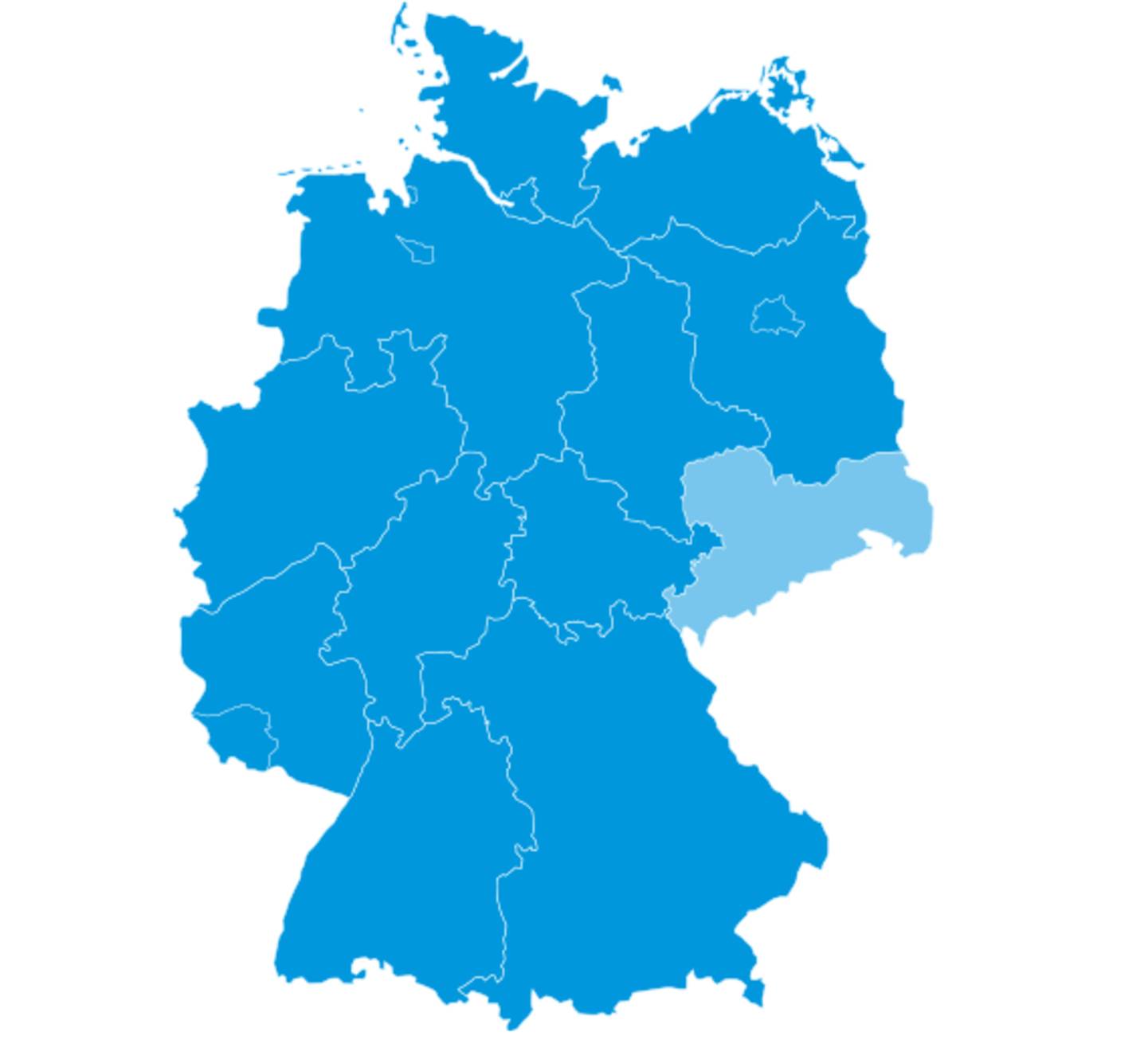 Kort Bundesländer