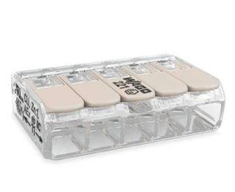 Produktabbildung Wago Verbindungsklemme 221-485 Grau