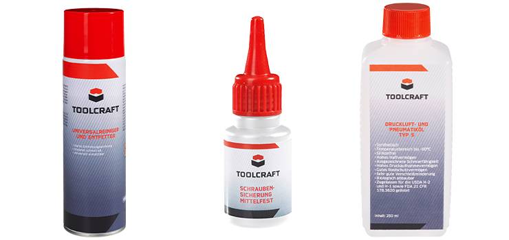 Toolcraft - Wartungs- und Reinigungsstoffe »