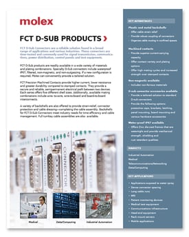fct d sub products