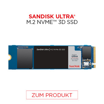 Sandisk Ultra M.2 NVME 3D SSD