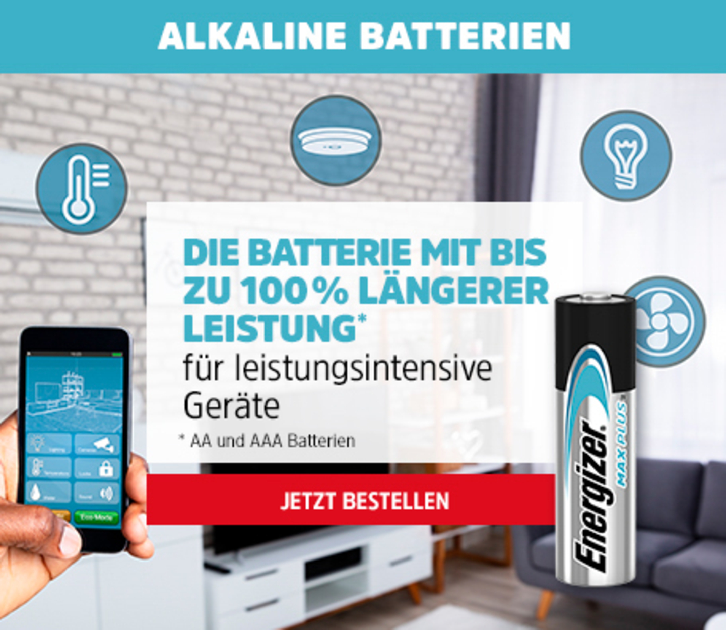 Alkaline Batterien