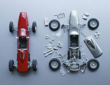 Kit à monter de modèle réduit auto