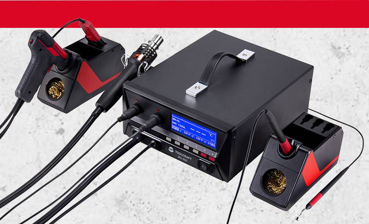 Zu TOOLCRAFT – 4 IN 1 Überarbeitungsstation 150 - 500 °C