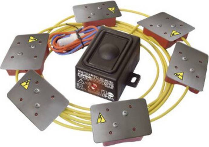 Module anti-martres à ultrasons Kemo M094 à ultrason, éclairage LED avec  protection optique, haut-parleur déporté 1 pc( - Conrad Electronic France