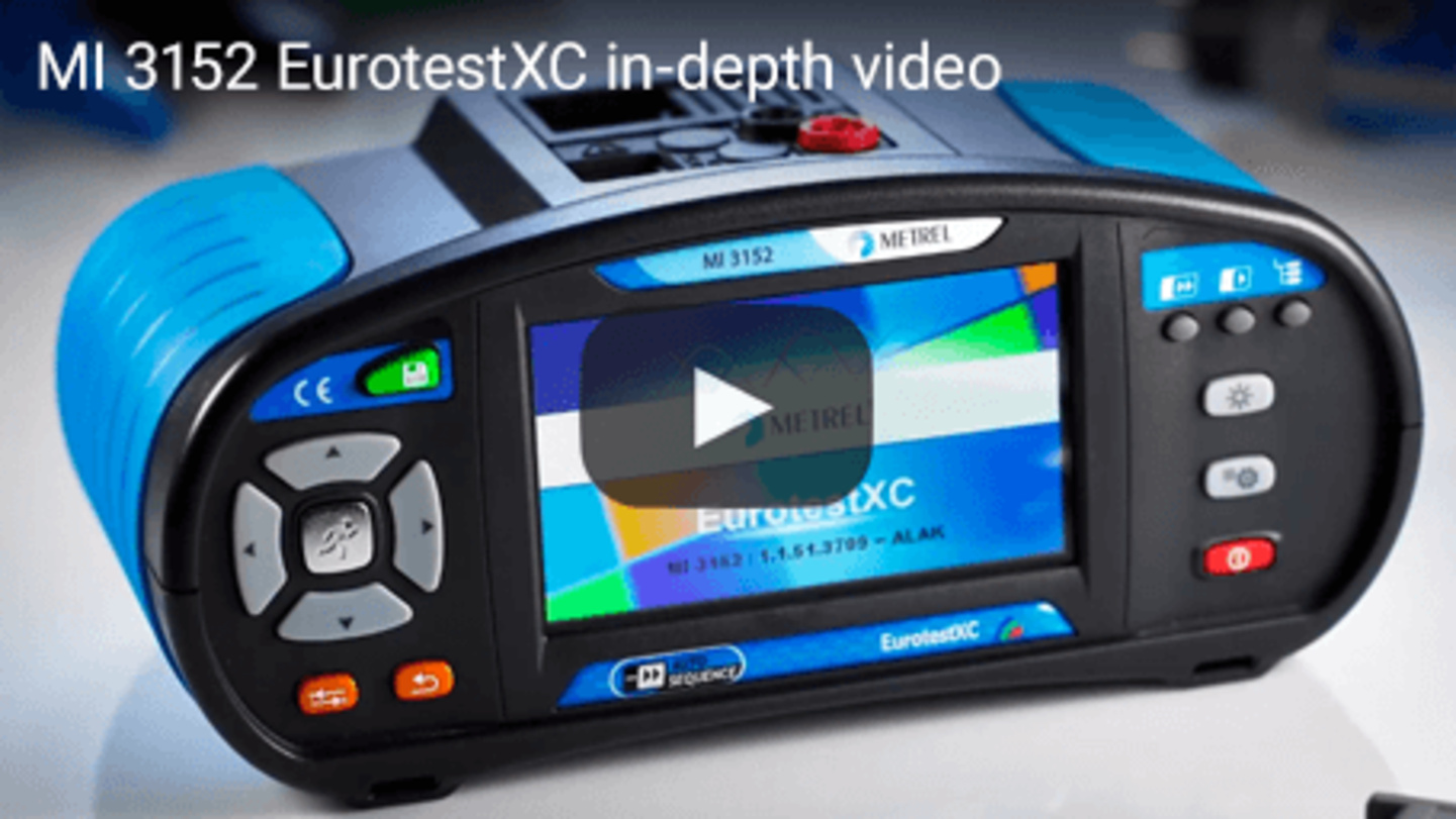 MI 3152 EurotestXC in-depth video