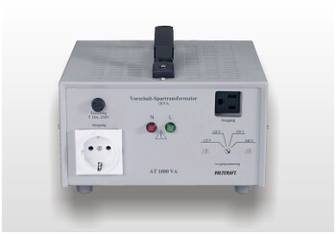 Vorschalttransformatoren sorgen für Kompatibilität von Geräten mit unterschiedlicher Betriebsspannung