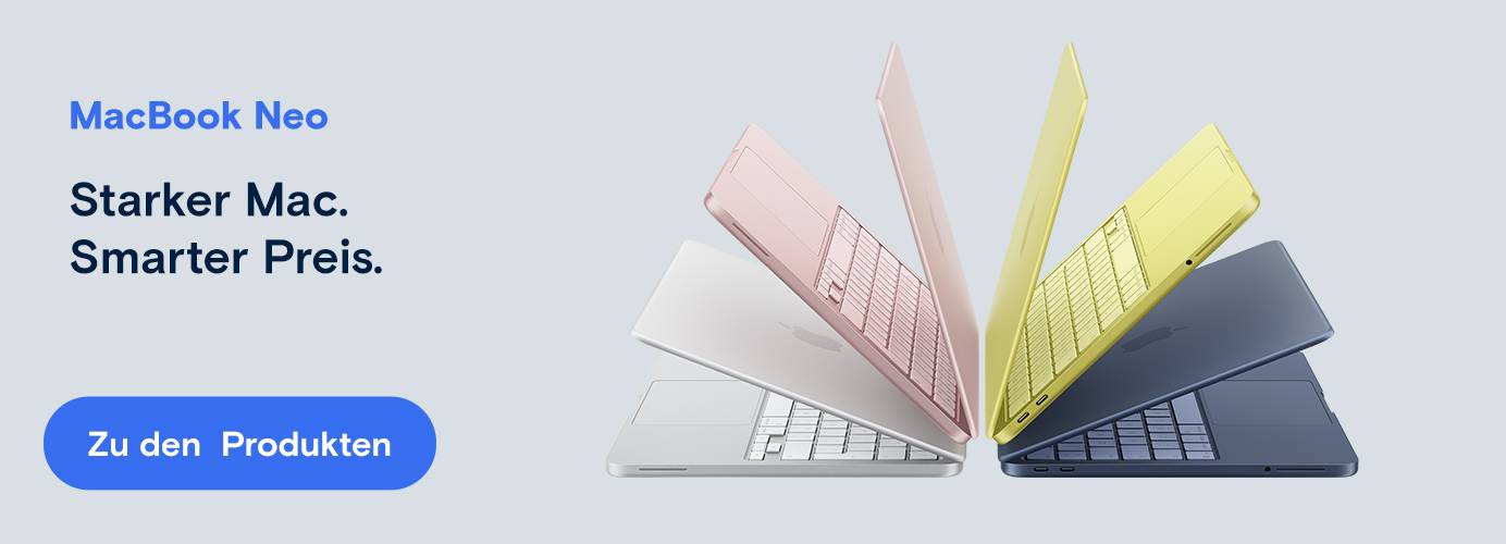MacBook Neo - Starker Mac. Smarter Preis. 