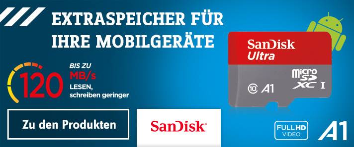 SanDisk Speicherkarten